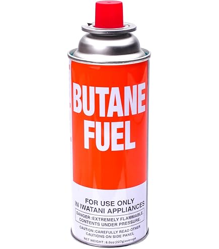 Cassette Gas Canister Iwatani Premium Butane 8oz Canister 4 Pack / BU6 ...