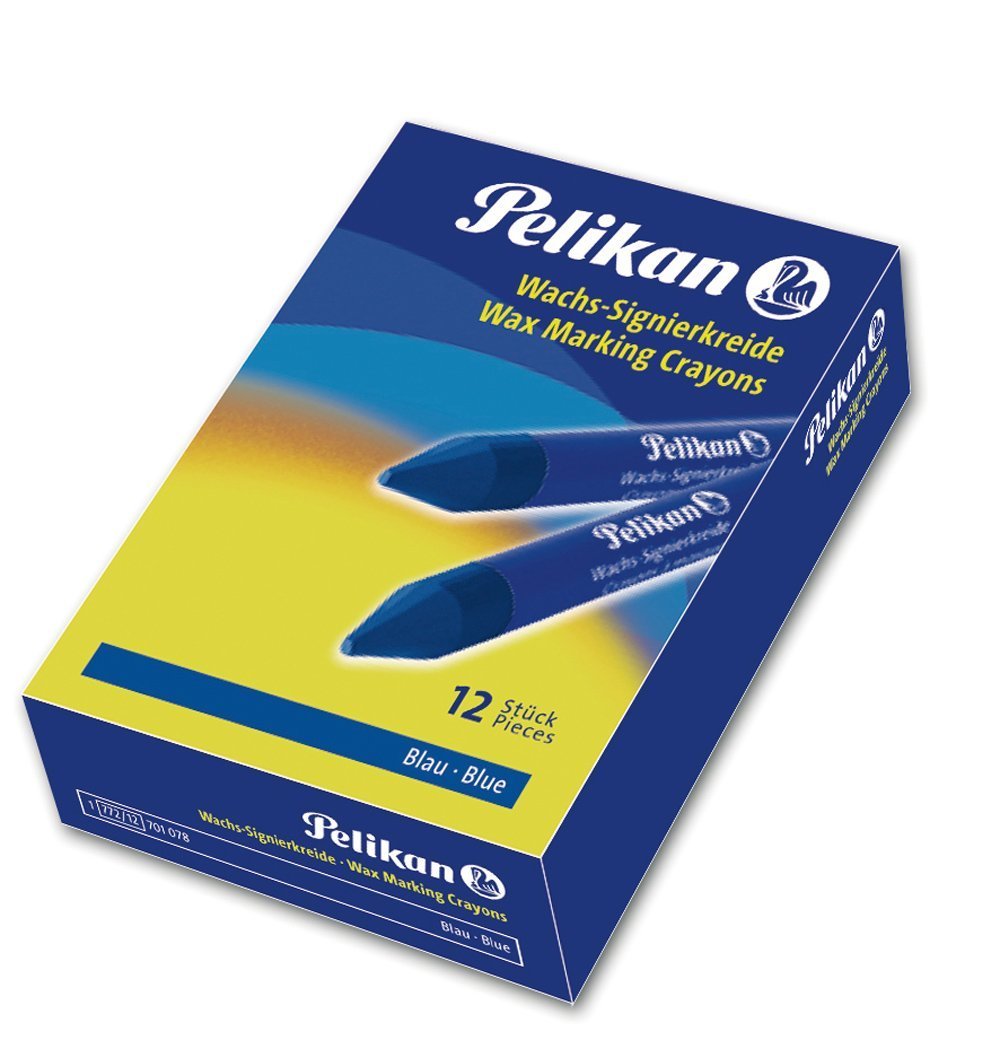 Pelikan 701011 – Marking Chalk for Rough Surfaces Box of 12 Blue — image 1