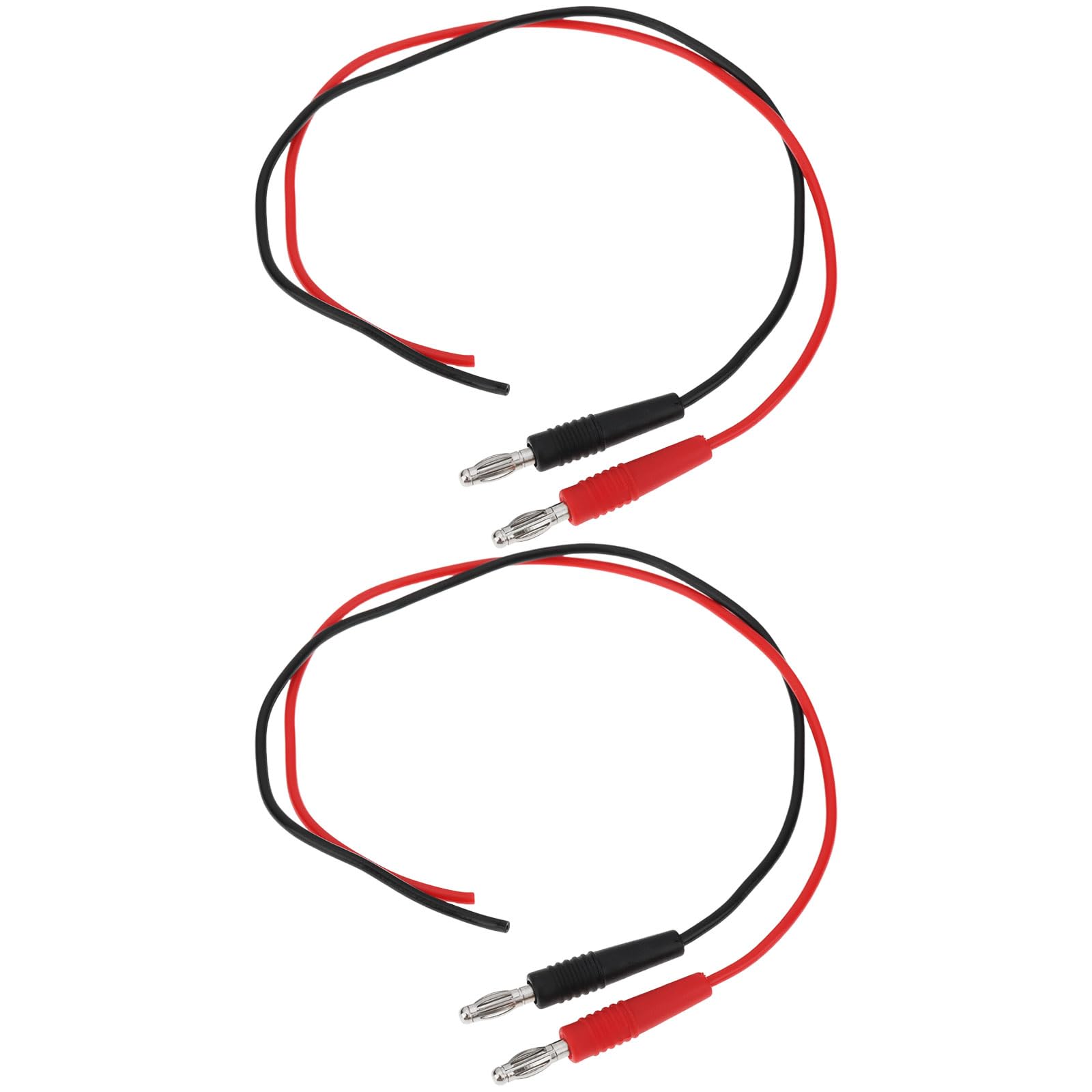 VGOL 4X 3mm Banana Plugs with Wires 25cm Iong Compatible with Hammant Morgan Controllers