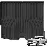 SMABEE Cargo Liner for 2018-2026 Volvo XC60 T5 T6 (Not for T8 Hybrid/ T4/ B5/ B6) All Weather Trunk Mat for 2024 2025 2026 Volvo XC60 Accessories Boot Liner TPE Anti-Slip Interior Black