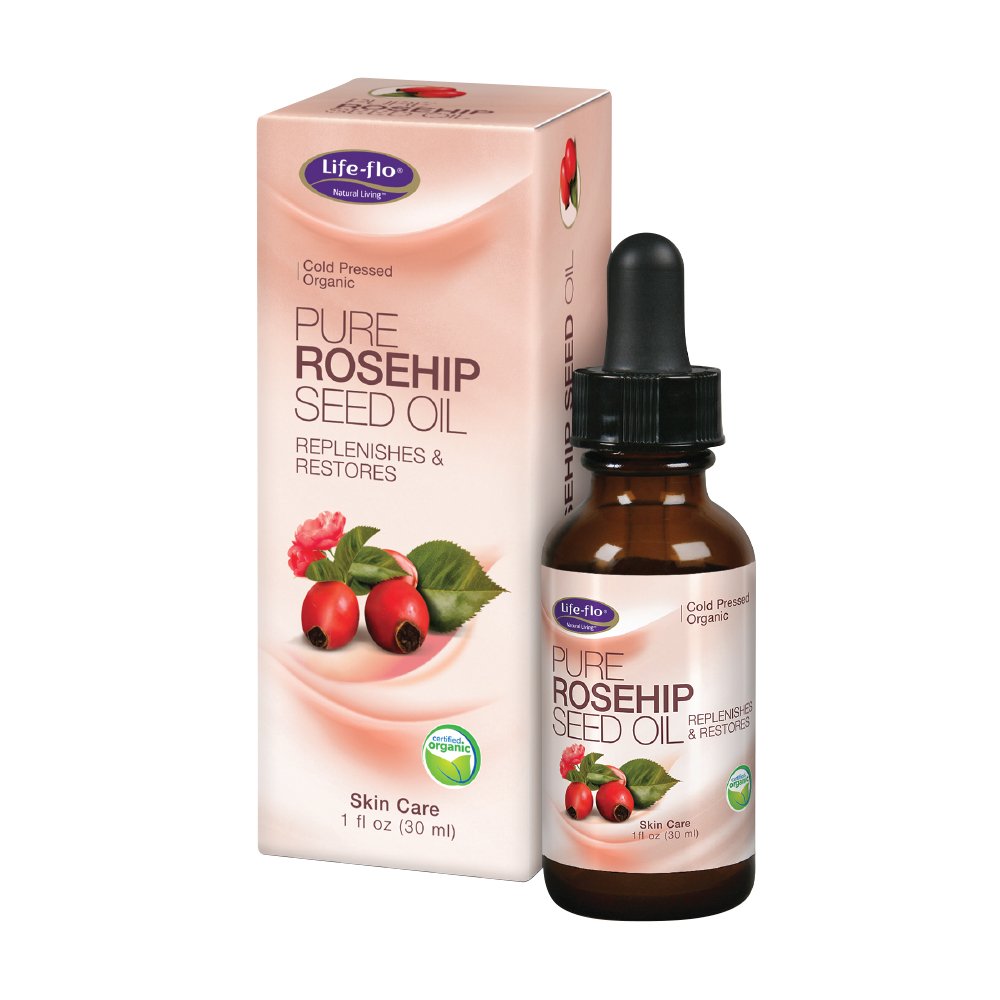 LifeFlo Pure Rosehip Seed Oil Organic & Cold Pressed