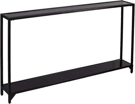 Amazon Com Bergen Narrow Metal Console Table Kitchen Dining