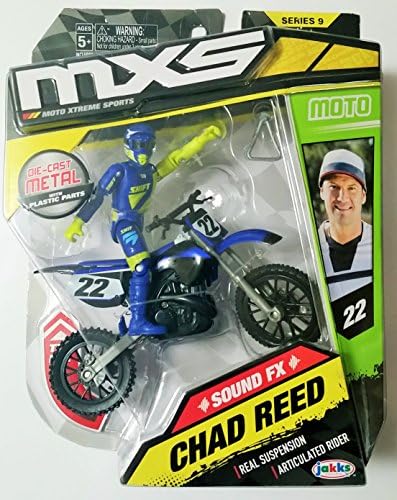 MXS Chad Reed Series 9 Moto Sound FX Bike &amp; Rider