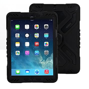 Meiya ipad 2/3/4 Hülle, multifunktionale Silikon stoßfest wasserdicht Drop robuste Fall, Heavy Duty Case, Kindersichere Hülle