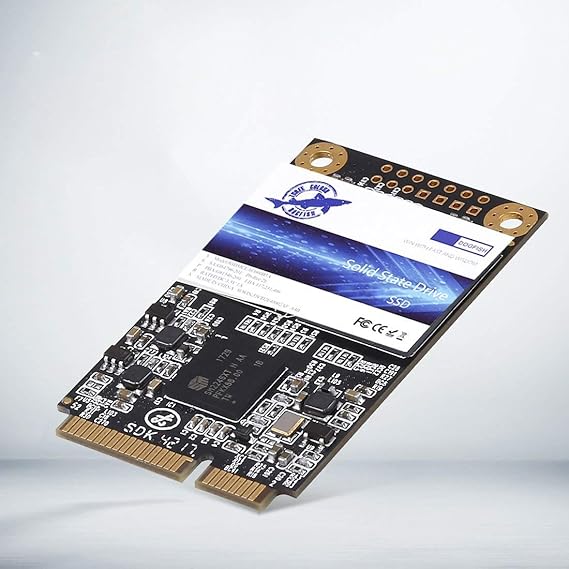 Dogfish SSD mSATA 64GB Integrierte Solid-State-Festplatte Hochleistungs-Festplatte Für Desktop-Laptop Einschließlich SSD 16GB