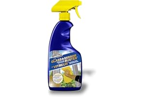 Glass & Mirror Buster Cleaner, 490ml Spray, Helps Remove Streaks from Patio Doors, Windows, Mirrors, Chrome and Stainless Ste