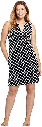 lands end jersey dress