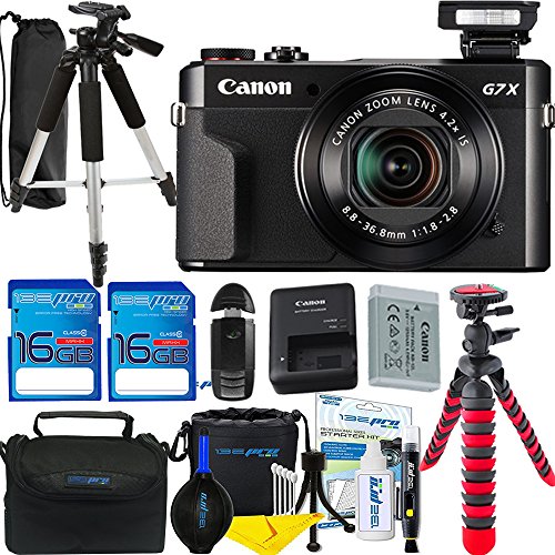 Canon-PowerShot-G7-X-Mark-II-201MP-42x-Optical-Zoom-Digital-Camera-Accessories-Bundle-International-Version