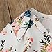 Baby Girls Jumpsuit Hoodie Romper Outfit Long Sleeve Creepers Bodysuit Clothes Easter gift (White, 6-12 Months)