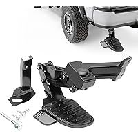 Rear Bed Step,Retractable Bed Step Bumper Step for 2019-2024 Dodge Ram 2500 3500 Truck Rear Tailgate Bedsteps Replaces 822158
