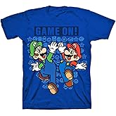 Super Mario Game On Boys T Shirt