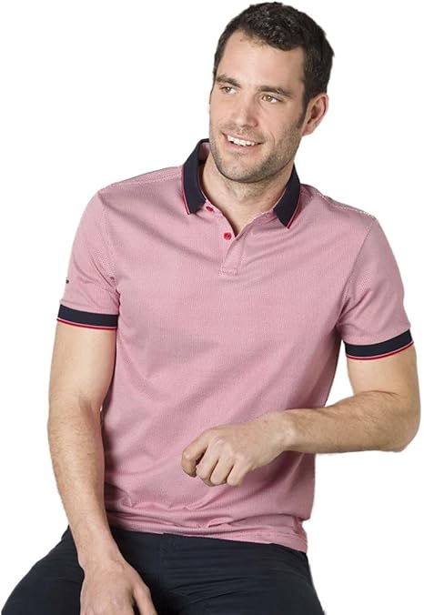 polos con cuello camisero hombre