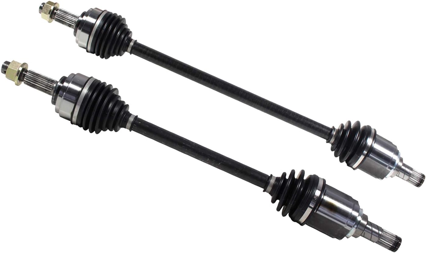 MAXFAVOR CV Joint Axle Assembly Front LH RH Pair Set of 2 Premium CV Axles Replacement for Nissan Versa Auto Trans 1.6L 09-13