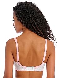 Freya Women's Offbeat Underwire Padded Half Cup White