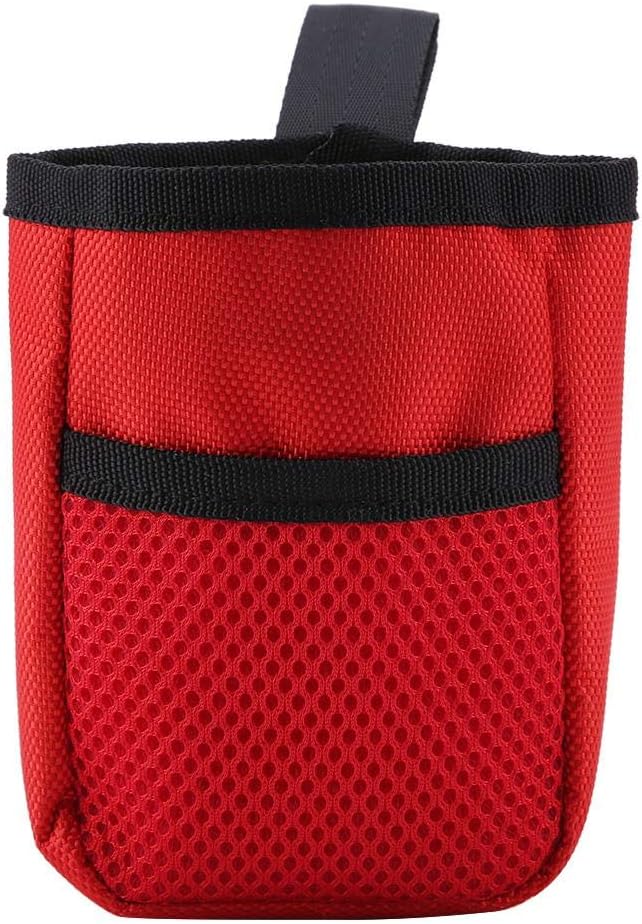 Smandy Portable Dog Treat Pouch for Training and Walking, Multifunctional Dog Food Carrier Bag for Running Traveling