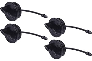 Vvikizy Durable 4pcs Plastic Drain Plug Kit for SeaDoo 900 GTX GTS RXT, Performance for Jet Ski Owners
