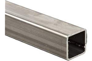 Plain Steel Square & Rectangular Tubing – Multiple Sizes (1"x1", 1"x2", 2"x2", 2"x3") – 0.120" Wall Thickness, 24" & 48" Leng