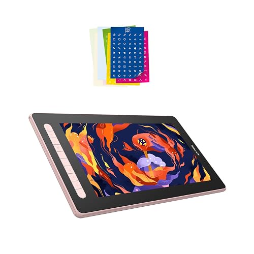 Xp Pen Sticker XP-PEN Artist16 2nd Computer Graphic Tablet Full-Laminated Pen Display ...