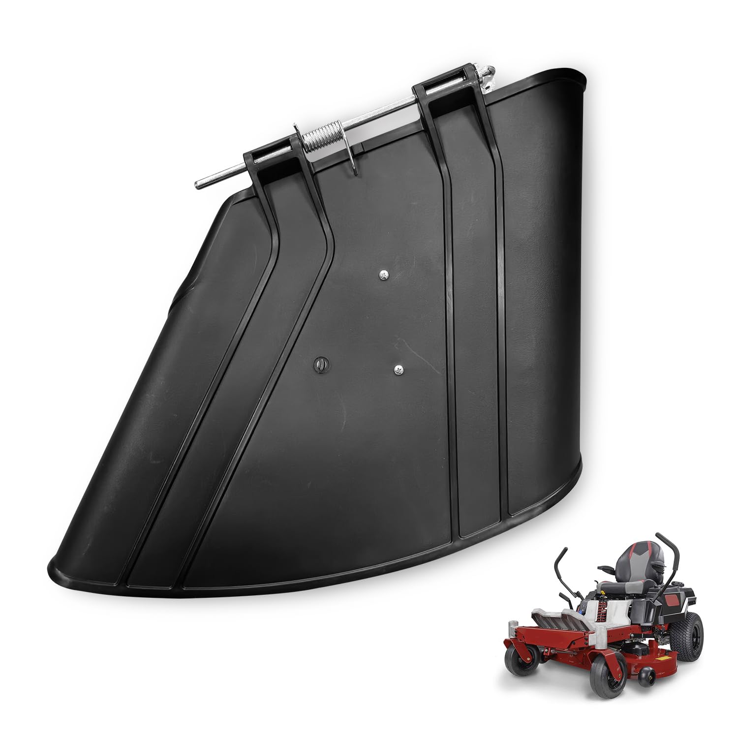 Photo 1 of 137-7046 Deflector Chute for Toro TimeCutter & Exmark Quest E-Series 42" Mowers, Compatible with Models SW4200, ZS4200S, 75742, 74665, 75748, 75749, 74667, 74677, 74705, 74711, with Mounting Hardware