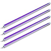 Barrina UV LED Blacklight Bar, 22W 4ft, T5 Integrated Bulb, Black Light Fixture for Blacklight Poster, Halloween Decorations