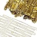 300 Pack Jaciya U Shaped Hair Pins Bun Maker Hair Pins Wedding Bridal Hair Pins with Box (Gold)