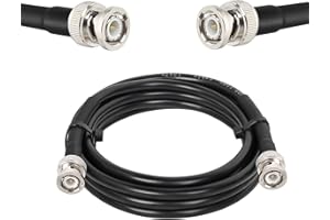 DHT Electronics BNC Male to Male Jumper Cable for Oscilloscope and Function Generators 3FT