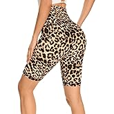 GAYHAY High Waisted Biker Shorts for Women - 8"/5"/3" Soft Black Spandex Shorts for Workout Volleyball Yoga Dance