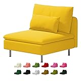Custom Made Soderhamn 1 Seater Sofa Velvet