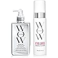 COLOR WOW Long-Lasting Blow Dry Bundle – Blowouts that last for days; Go big with Xtra Large Volumizer and go frizz-free with Dream Coat anti-frizz spray; heat protection.