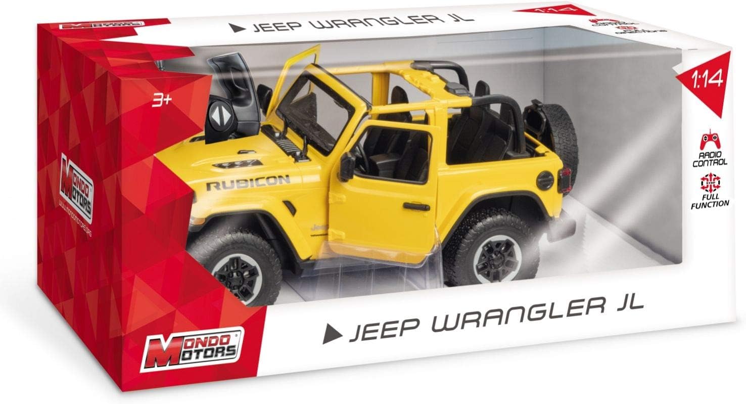 Mondo Motors, JEEP WRANGLER JL, Model in 1:14 Scale, Up to 10 km/h Speed, Children's Toy Car 63607, Multi-coloured - Image 3