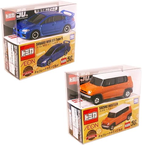 Amazon イオン特注 バレンタインチョコ付きトミカ付き スバル Wrx Sti Type S スズキ ハスラー 全2種 ミニカー ダイキャストカー ホビー