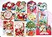 24 Valentine Card Assortment By Punch Studio, Victorian Ephemera Collection of Hearts, Flowers, Kitty Cats, Roses, Cupid, Valentine's Day February 14