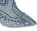 CAPE ROBBIN Women's Rhinestone Cowboy Boots,9 B(M) US,Denim