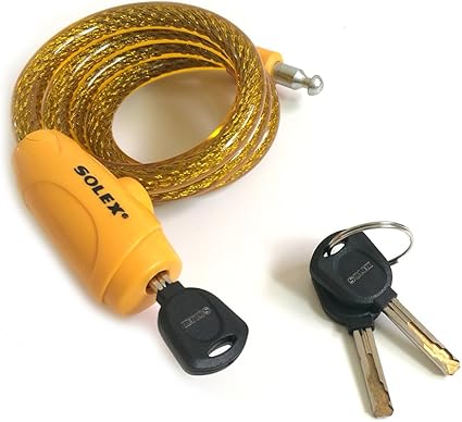 motorcycle cable lock