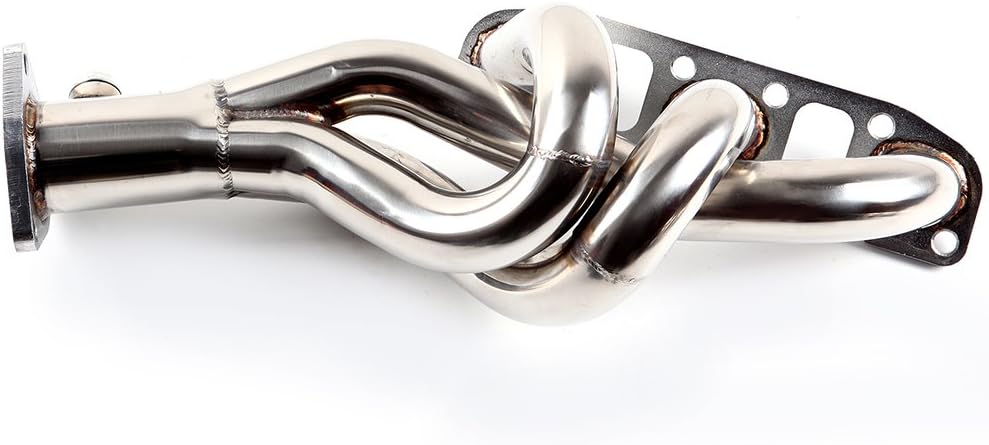 Front Stainless Steel Exhaust Manifold Kit Replacement Fit for Exhaust Manifold Stainless Steel 6-2-1 Header Fit for 2003-2006 350Z/G35 FAIRLADY Z 3.5L