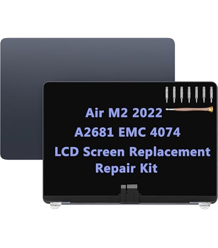 15.3" LCD Full Top Display Assembly For MacBook Air A2941 M2 2023 EMC 8301 2880x1864 (Silver