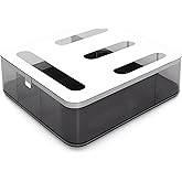 HIMUS Food Storage Bag Organizer - 4 in 1 Plastic Baggie Organizer for Drawer | Compatible with Sandwich, Snack, Gallon, Quart & Slider | Plastic Bag Organizers Kitchen Storage| Wall & Drawer Mount