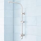 Signature Hardware 449853 Retrofit Shower with Slide Bar - Brushed Nickel
