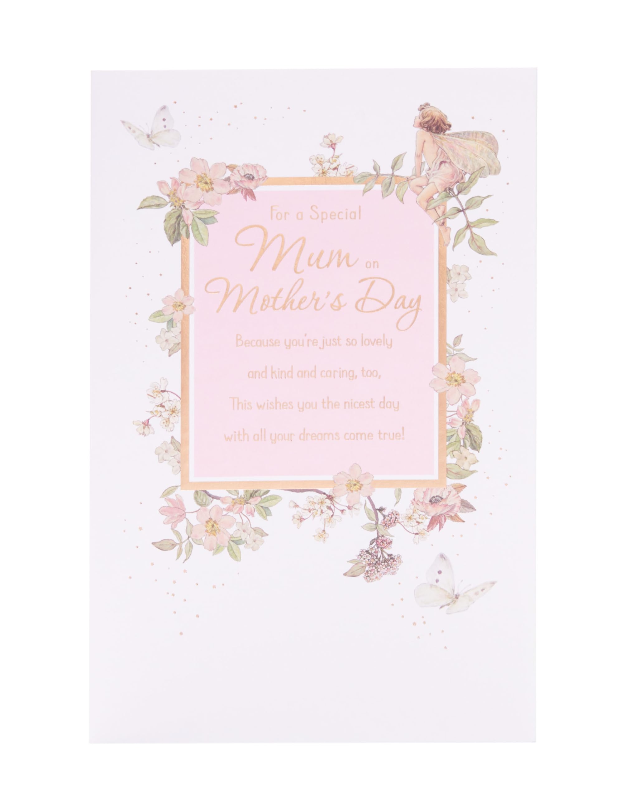 UK Greetings Mother's Day Card for Mum - Fairy Design