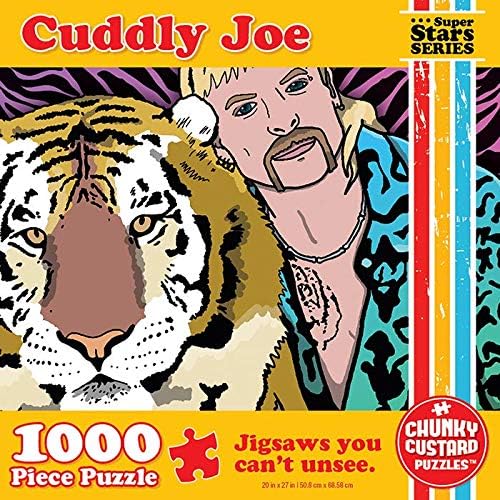 Puzzles Cuddly Joe 1000 Piece Premium Quality Pop Culture Animal Puzzle Toy For Kids Tiger King Jigsaw Puzzle Adults By Chunky Custard Puzzles Teens Jigsaw Puzzles Ledhunter Com
