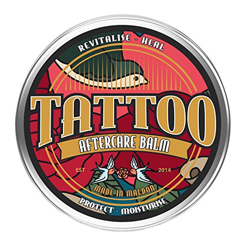 Tattoo Balm Salve (15ml) - Tattoo Aftercare Balm, Tattoo Moisturiser Promotes Healing & Protection of Tattoo, Tattoo Brightening Cream Helps Revitalise Old Tattoo, Made from All Natural Ingredients - Image 2