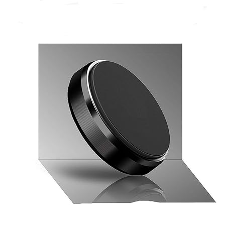 King Shine Aluminium Alloy Metal Body Mini Mount Magnetic Car Phone Holder for iPhone X/8/8Plus,7/6/6s Plus, Samsung S9/S9+,S7/S6 and more phones