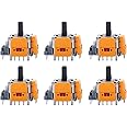 Ikpek 6pcs Hall-Effect Joysticks Replacement for DualSense PS5 Controller, 3D Analog Sensor Wheel Thumb Sticks Rocker Module Replacement for PlayStation 5 Controller