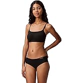 Calvin Klein Women's Invisibles Comfort Seamless Adjustable Skinny Strap Bralette Bra