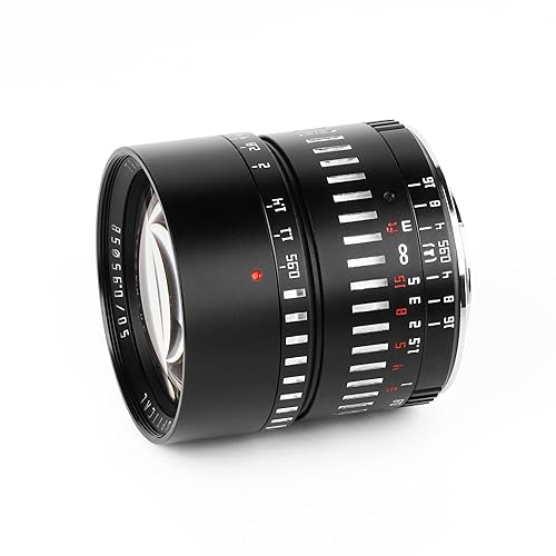 TTArtisan 50mm APS-C Large Aperture Portrait Prime Lens for L-Mount  Camera Lecia T, TL, TL2, CL, Sigma F - Main Image