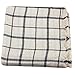 Women's Fall Winter Scarf Classic Tassel Plaid Scarf Warm Soft Chunky Large Blanket Wrap Shawl Scarves Beige Plaid