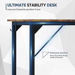 DUMOS 40 Inch Office Small Computer Desk Modern
