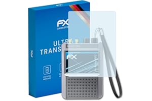 atFoliX Screen Protection Film compatible with Raddy DSP2 Screen Protector, ultra-clear FX Protective Film (3X)