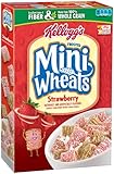 Kellogg's Frosted Mini Wheats Bite Size Strawberry Delight 15.5-ounce (Pack of 4)
