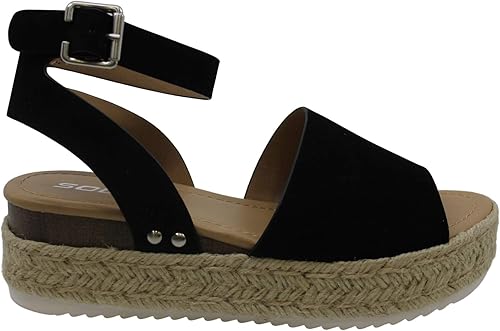 ankle wrap espadrille flat